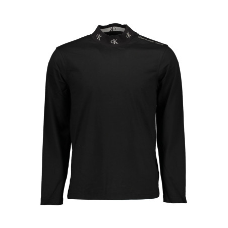 CALVIN KLEIN T-SHIRT MANICHE LUNGHE UOMO NERO