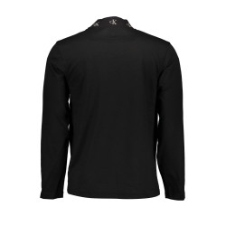 CALVIN KLEIN SCHWARZES LANGARM-T-SHIRT FÜR MANN