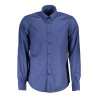 HARMONT & BLAINE CAMICIA MANICHE LUNGHE UOMO BLU