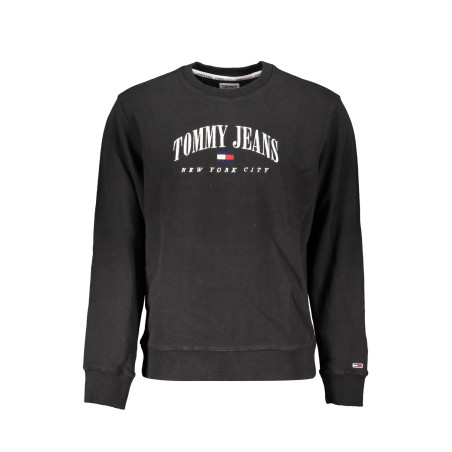 TOMMY HILFIGER FELPA SENZA ZIP DONNA NERO
