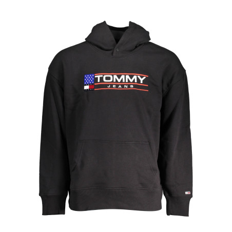 TOMMY HILFIGER SWEATSHIRT OHNE REISSVERSCHLUSS SCHWARZ HERREN
