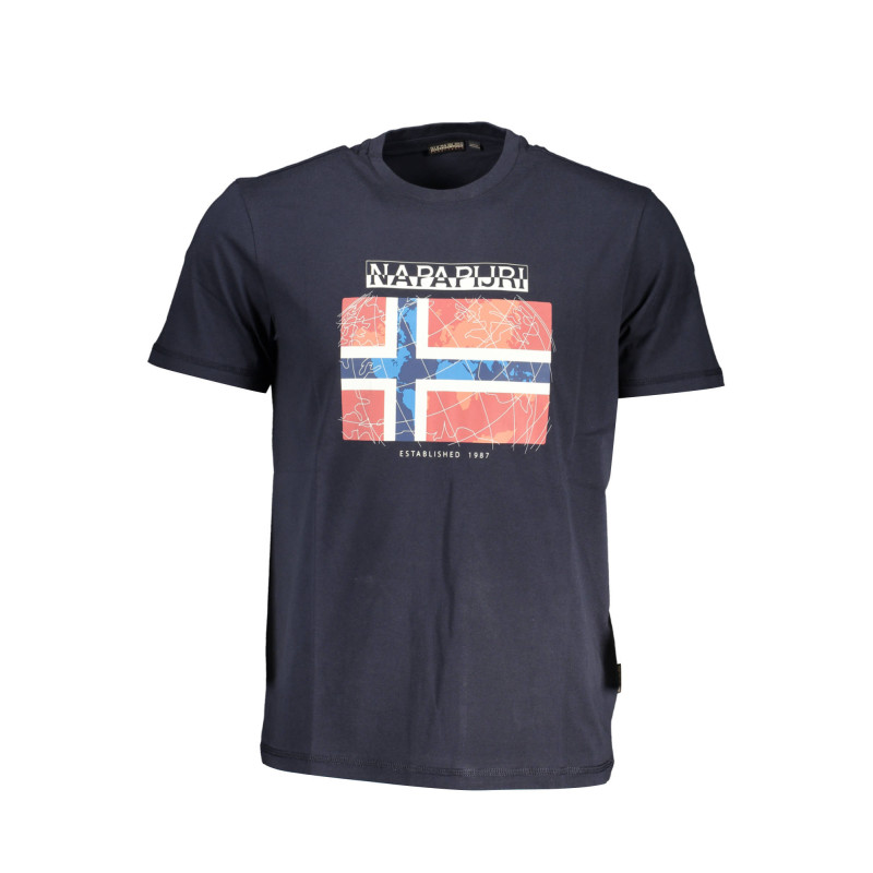 NAPAPIJRI T-SHIRT MANICHE CORTE UOMO BLU