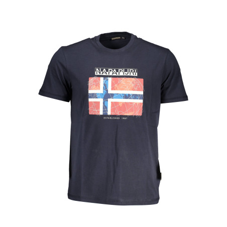 NAPAPIJRI T-SHIRT MANICHE CORTE UOMO BLU