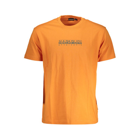 NAPAPIJRI T-SHIRT MANICHE CORTE UOMO ARANCIO