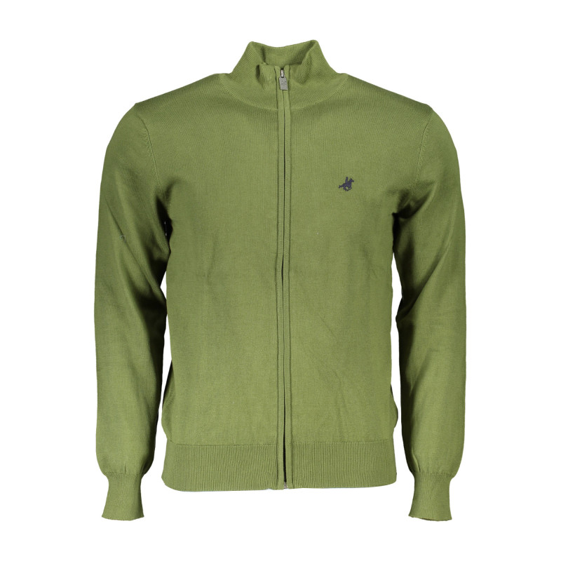 US GRAND POLO CARDIGAN MAN GREEN