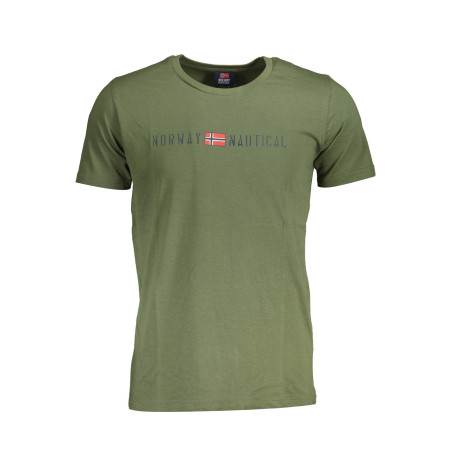 NORWEGEN 1963 HERREN-KURZARM-T-SHIRT GRÜN