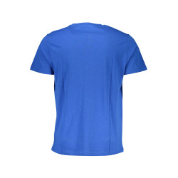 GIAN MARCO VENTURI HERREN-KURZÄRMELIGES T-SHIRT BLAU