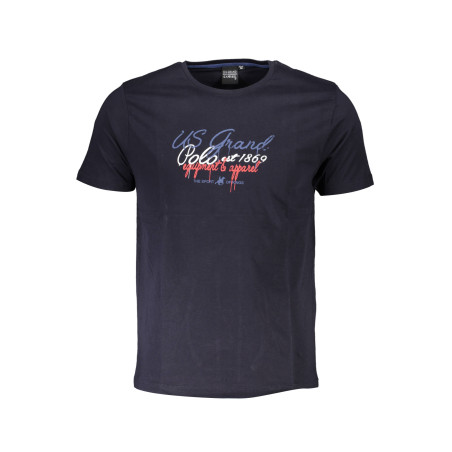 U.S. GRAND POLO T-SHIRT MANICHE CORTE UOMO BLU