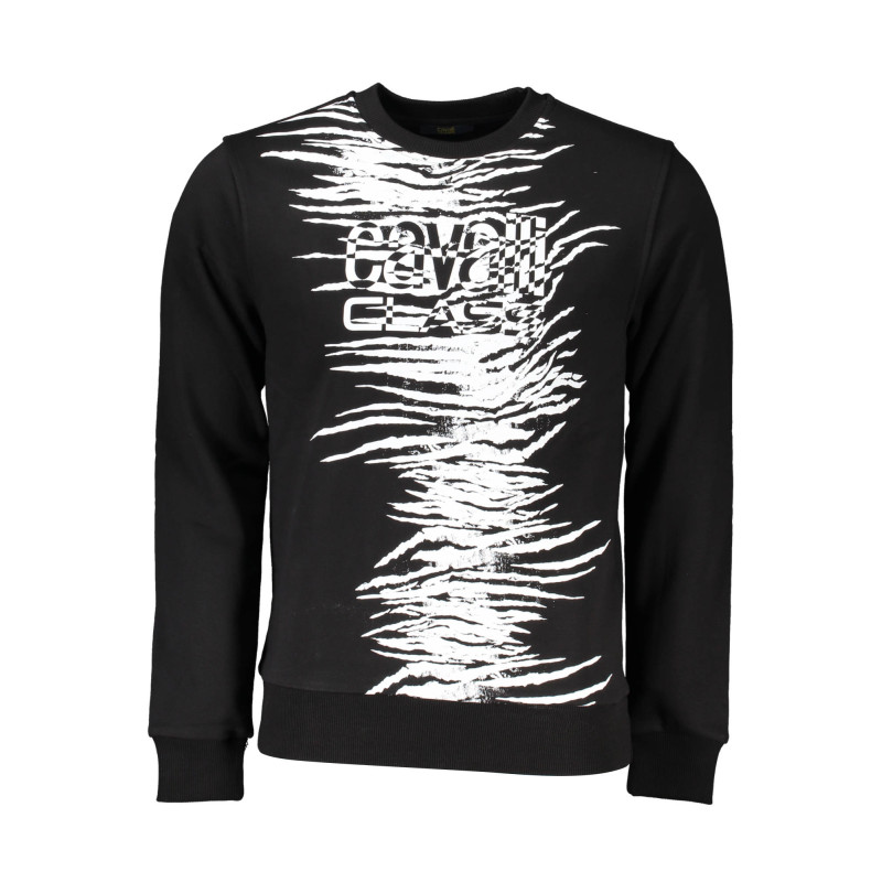 CAVALLI CLASS SWEATSHIRT OHNE REISSVERSCHLUSS SCHWARZ HERREN