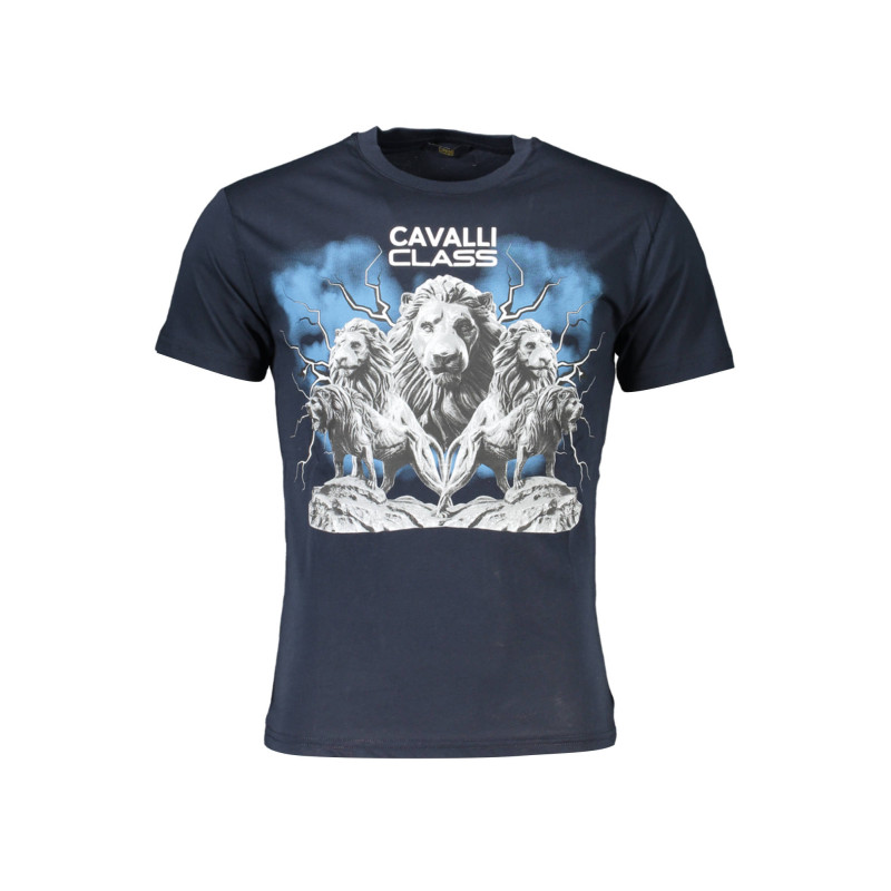 CAVALLI CLASS T-SHIRT KURZARM HERREN BLAU