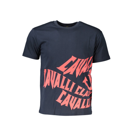 CAVALLI CLASS T-SHIRT MANICHE CORTE UOMO BLU