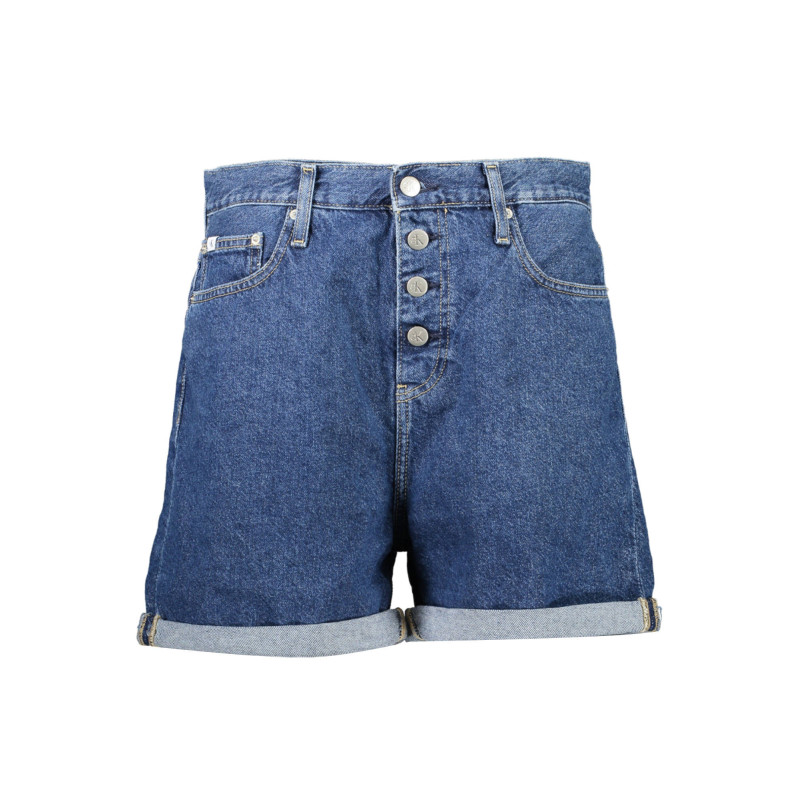 CALVIN KLEIN JEANS KURZE DAMEN BLAU
