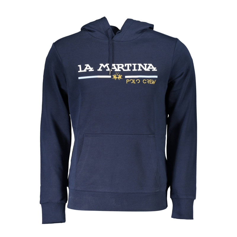 LA MARTINA BLAUES HERREN-SWEATSHIRT OHNE REISSVERSCHLUSS