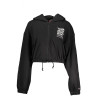 TOMMY HILFIGER WOMEN&39S BLACK ZIPPED SWEATSHIRT