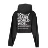 TOMMY HILFIGER FELPA CON ZIP DONNA NERO