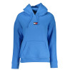TOMMY HILFIGER FELPA SENZA ZIP DONNA AZZURRO