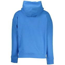 TOMMY HILFIGER FELPA SENZA ZIP DONNA AZZURRO
