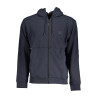 HUGO BOSS FELPA CON ZIP UOMO BLU