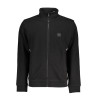 HUGO BOSS FELPA CON ZIP UOMO NERO