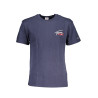 TOMMY HILFIGER T-SHIRT MANICHE CORTE UOMO BLU