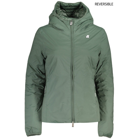 K-WAY WOMEN&39S GREEN DOWN JACKET