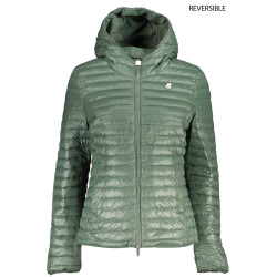K-WAY WOMEN&39S GREEN DOWN JACKET