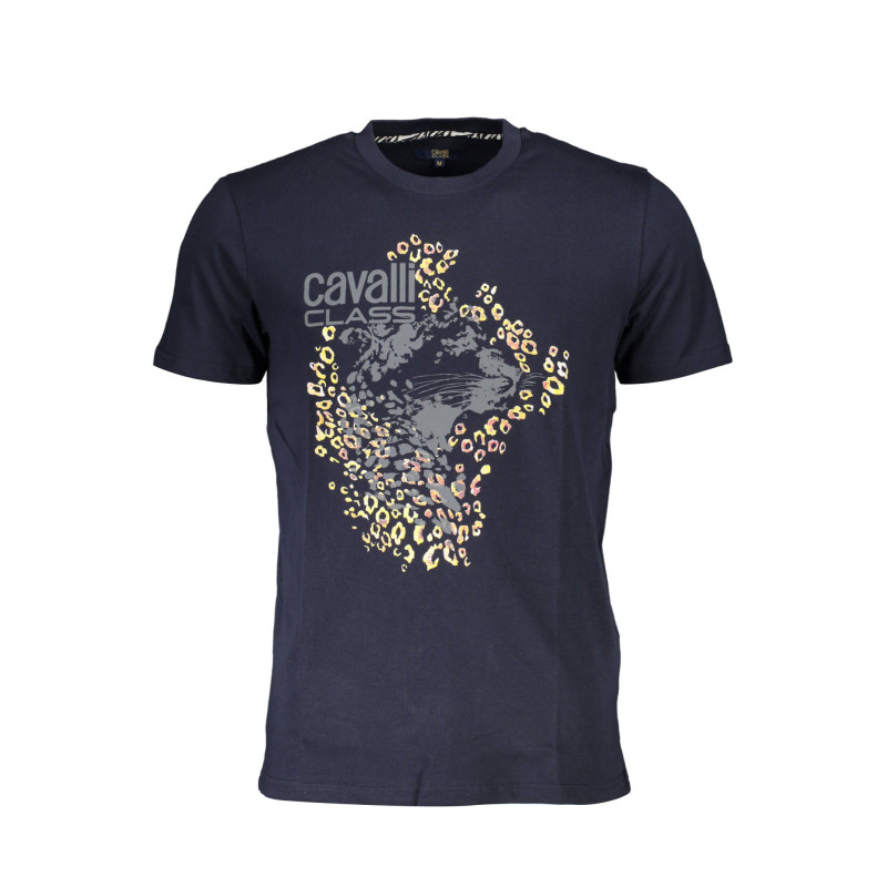 CAVALLI CLASS T-SHIRT KURZARM HERREN BLAU