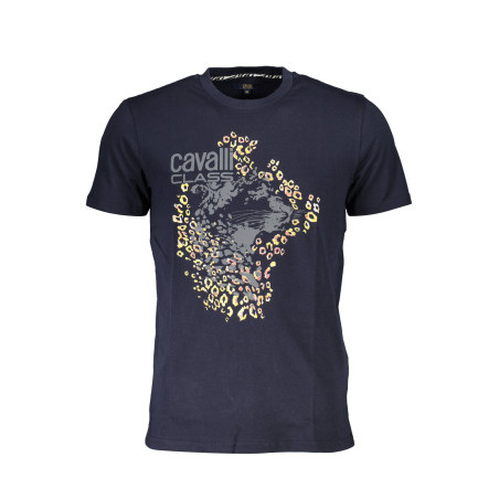 CAVALLI CLASS T-SHIRT KURZARM HERREN BLAU