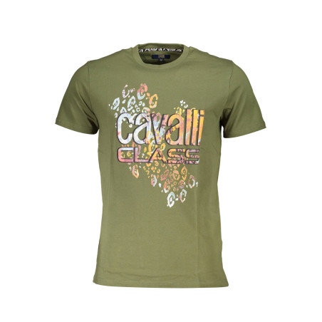 CAVALLI CLASS T-SHIRT KURZARM HERREN GRÜN