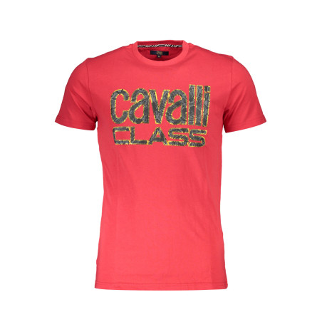 CAVALLI CLASS T-SHIRT SHORT SLEEVE MAN RED