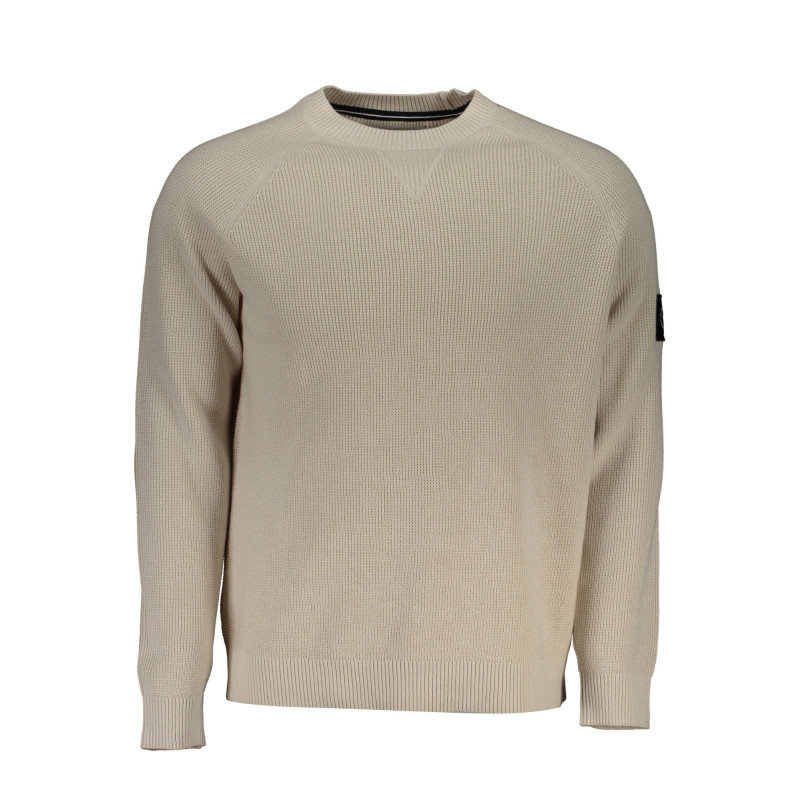 CALVIN KLEIN HERREN BEIGER PULLOVER