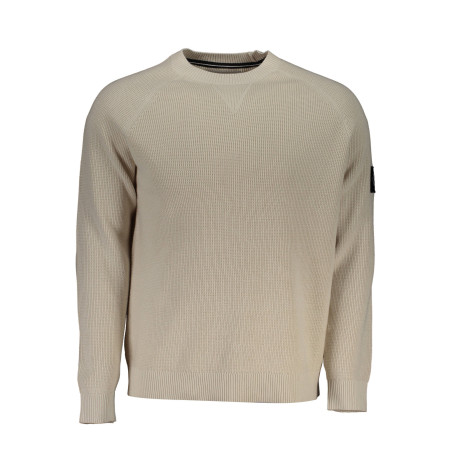 CALVIN KLEIN HERREN BEIGER PULLOVER