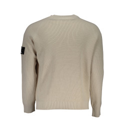 CALVIN KLEIN HERREN BEIGER PULLOVER