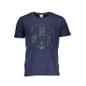 SCUOLA NAUTICA T-SHIRT MANICHE CORTE UOMO BLU