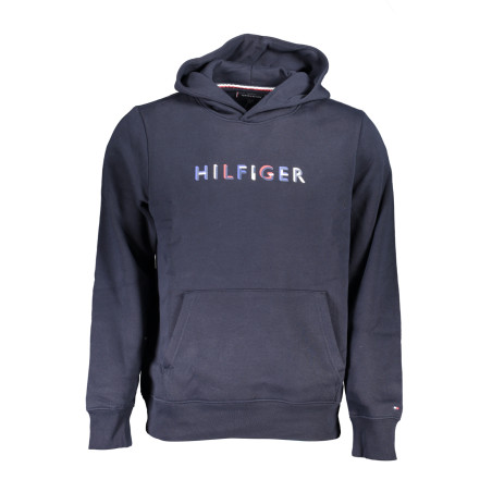 TOMMY HILFIGER HERREN-SWEATSHIRT BLAU MIT REISSVERSCHLUSS
