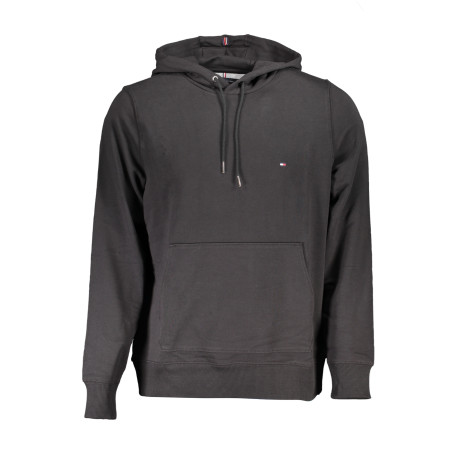 TOMMY HILFIGER SCHWARZES HERREN-SWEATSHIRT MIT REISSVERSCHLUSS