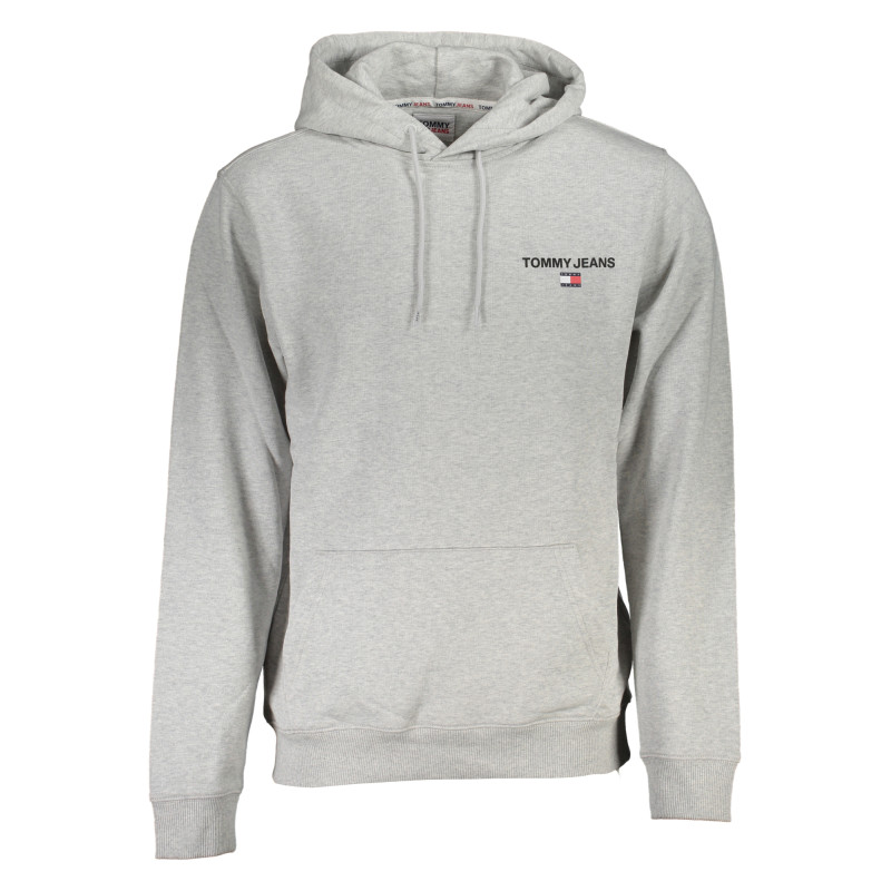 TOMMY HILFIGER HERREN-SWEATSHIRT GRAU MIT REISSVERSCHLUSS