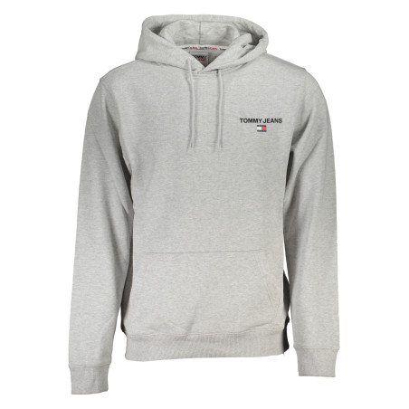 TOMMY HILFIGER HERREN-SWEATSHIRT GRAU MIT REISSVERSCHLUSS