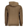 US GRAND POLO HERREN-SWEATSHIRT MIT BRAUNEM ZIP