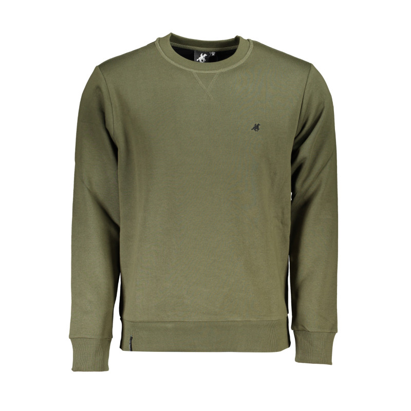 US GRAND POLO HERREN-SWEATSHIRT MIT GRÜNEM REIßVERSCHLUSS