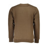 US GRAND POLO HERREN-SWEATSHIRT MIT BRAUNEM REISSVERSCHLUSS