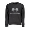LA MARTINA SCHWARZES HERREN-SWEATSHIRT MIT REISSVERSCHLUSS
