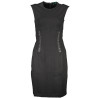 GUESS JEANS DAMEN KURZES KLEID SCHWARZ