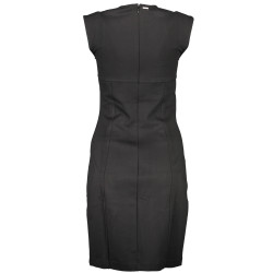 GUESS JEANS DAMEN KURZES KLEID SCHWARZ