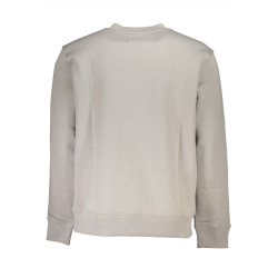 CALVIN KLEIN HERREN-SWEATSHIRT GRAU MIT REISSVERSCHLUSS