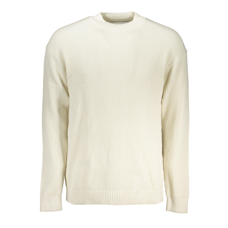 CALVIN KLEIN HERREN-WEIßER PULLOVER