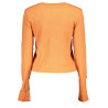 CALVIN KLEIN WOMEN&39S LONG SLEEVE T-SHIRT ORANGE