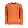 US GRAND POLO HERREN-SWEATSHIRT MIT BRAUNEM REISSVERSCHLUSS