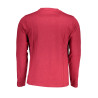 US GRAND POLO LANGARM-T-SHIRT FÜR HERREN ROT