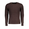 US GRAND POLO HERREN-PULLOVER IN BRAUN